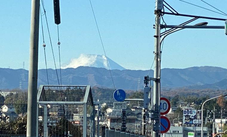 富士山　景色