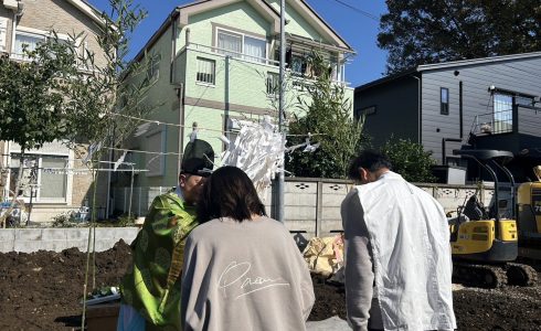 東久留米市　地鎮祭