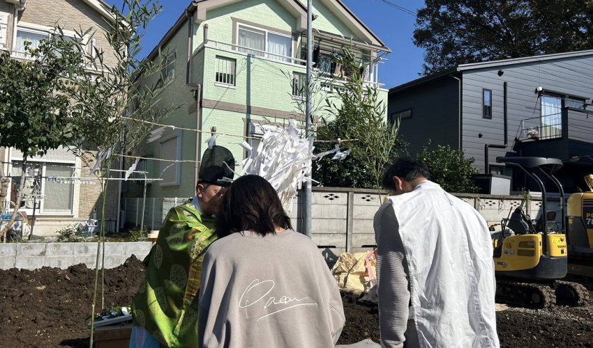 東久留米市　地鎮祭