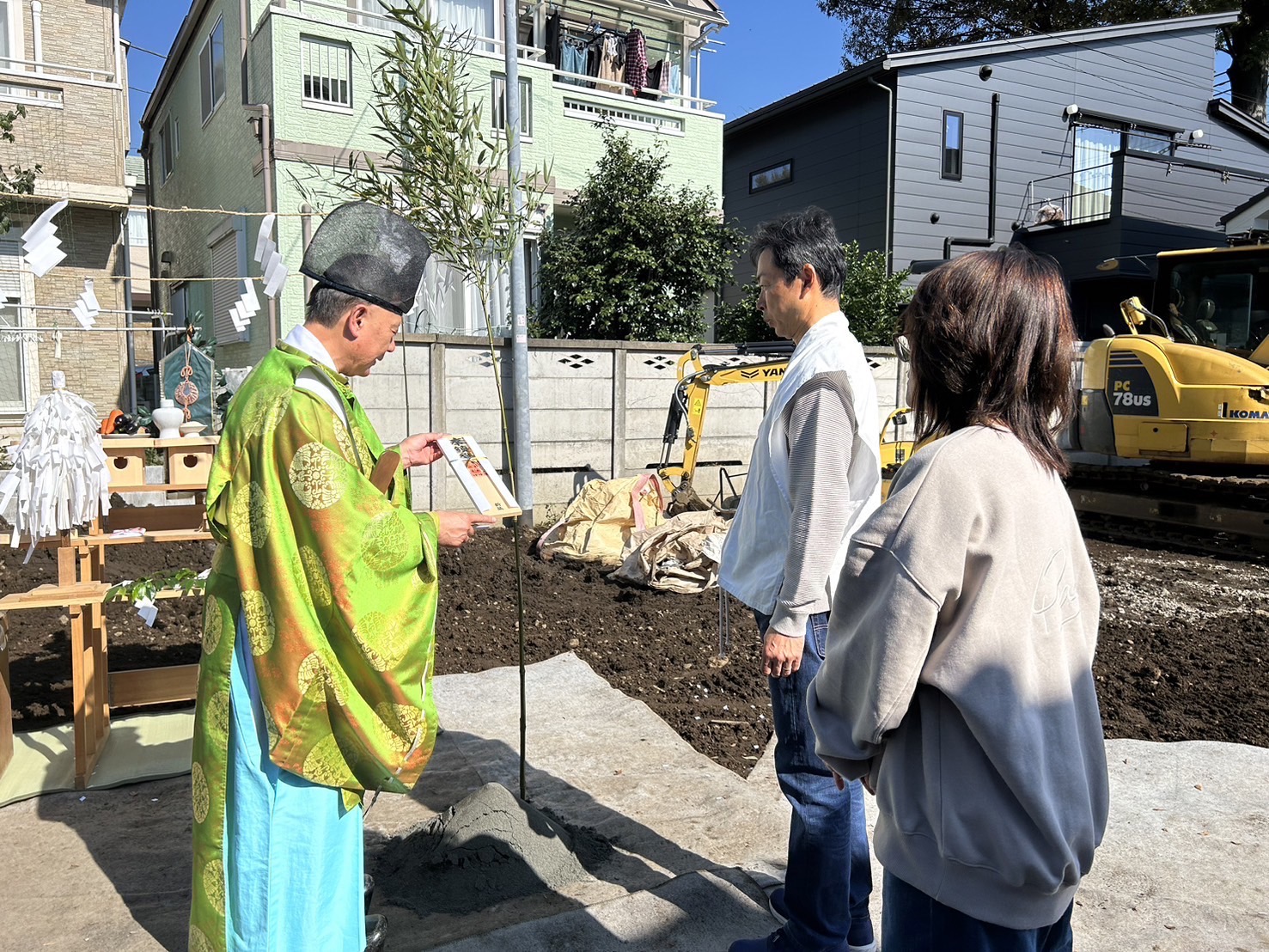 東久留米市　地鎮祭