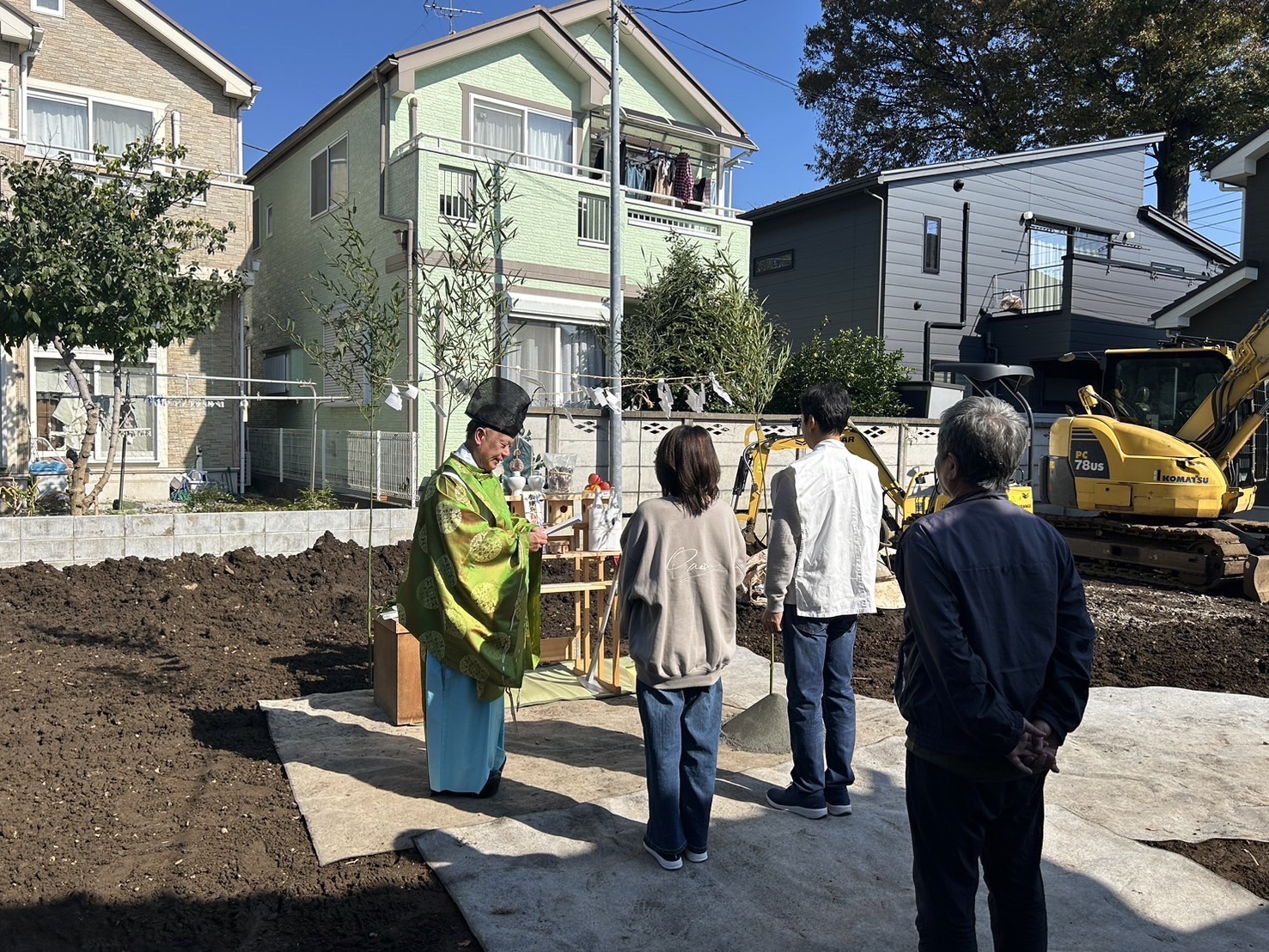 東久留米市　地鎮祭