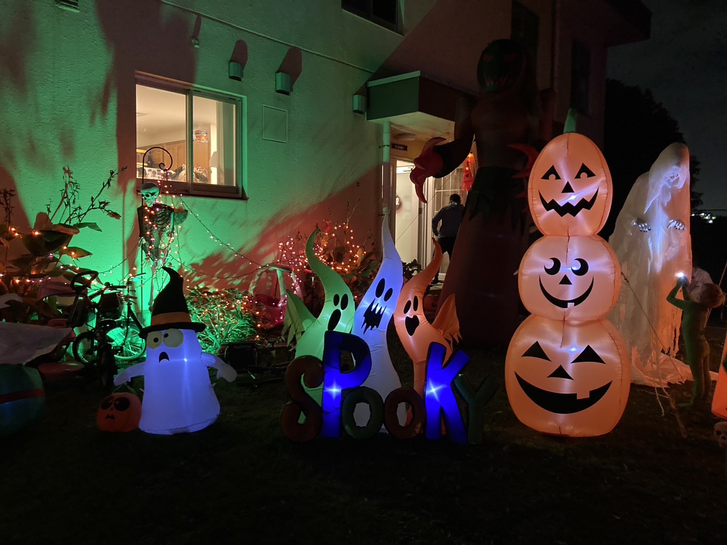 横田基地　ハロウィン