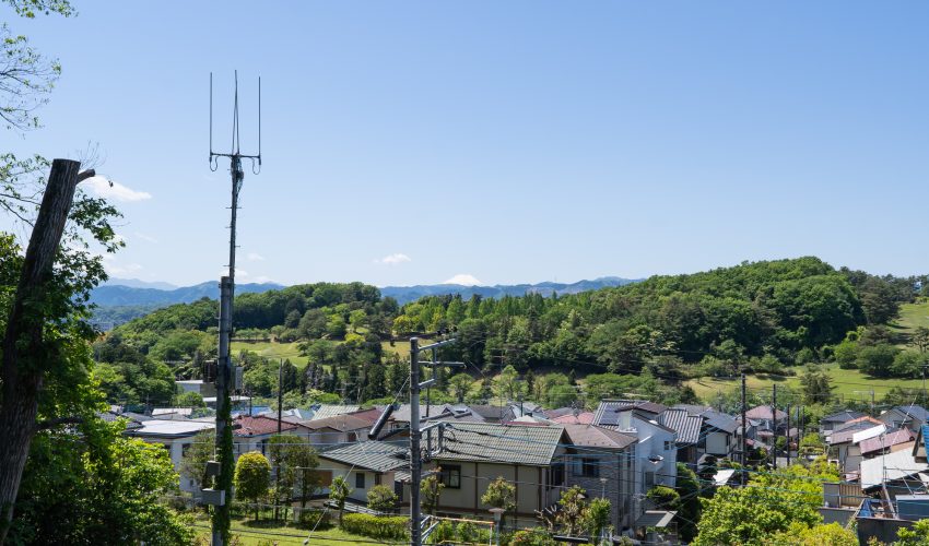 羽村市　富士山