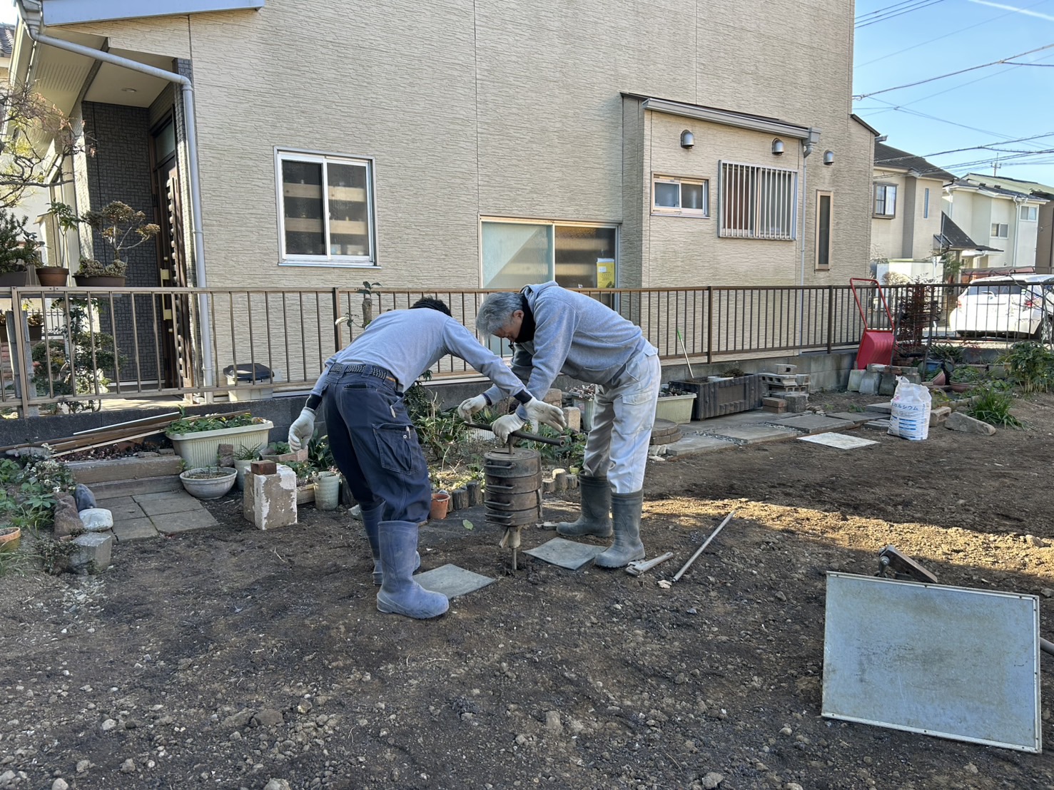 青梅市　地盤調査