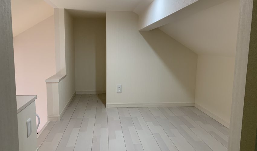 屋根裏収納　施工事例