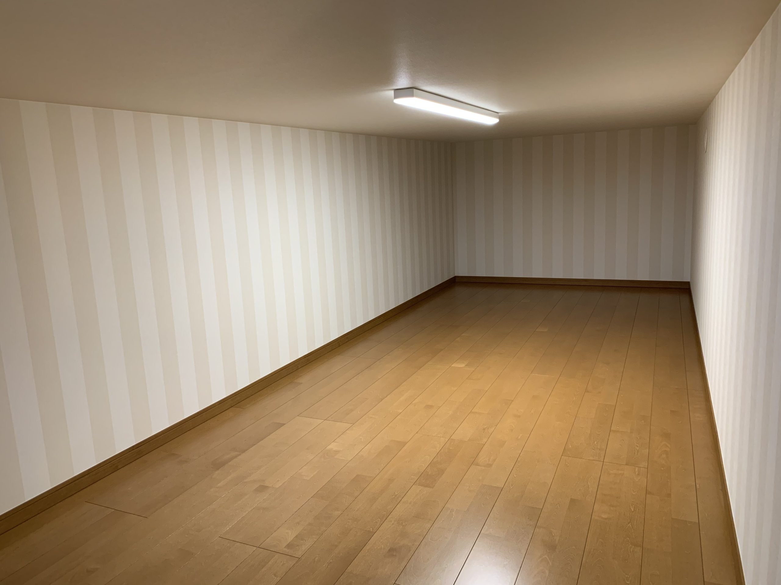 屋根裏収納　施工事例