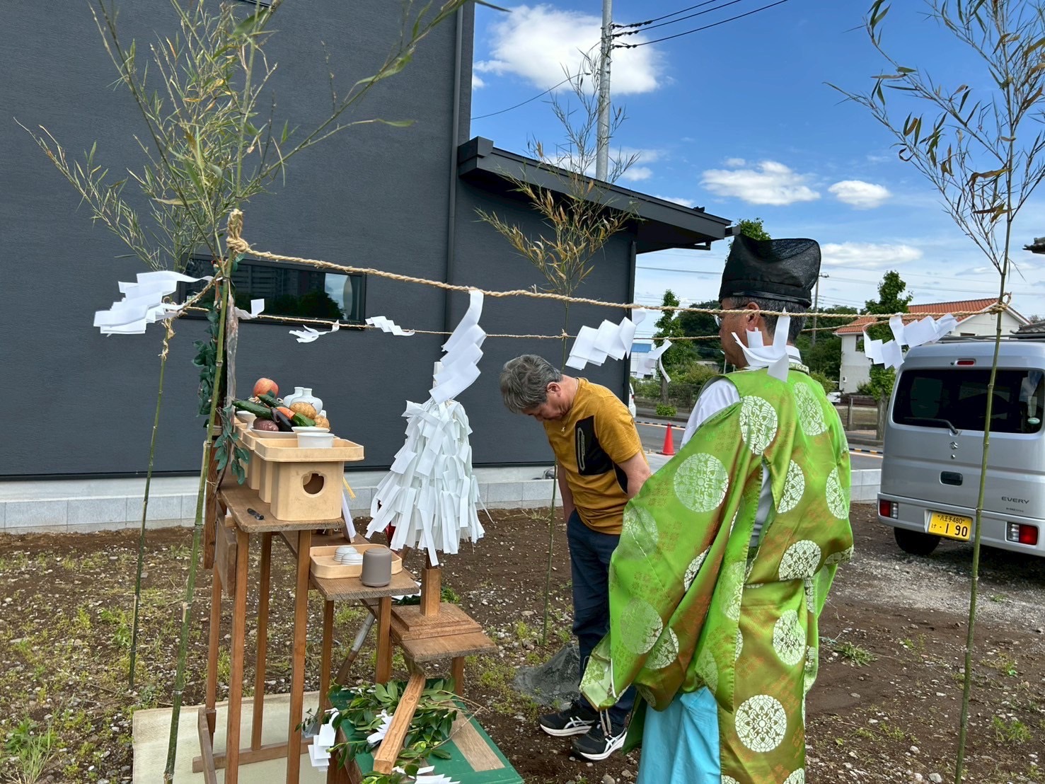 埼玉県所沢市　地鎮祭