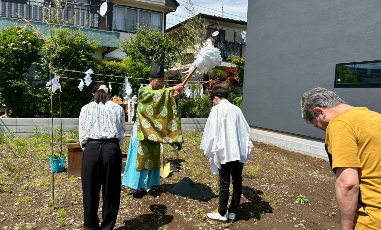 埼玉県所沢市　地鎮祭