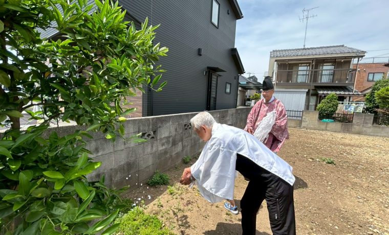 あきる野市　地鎮祭