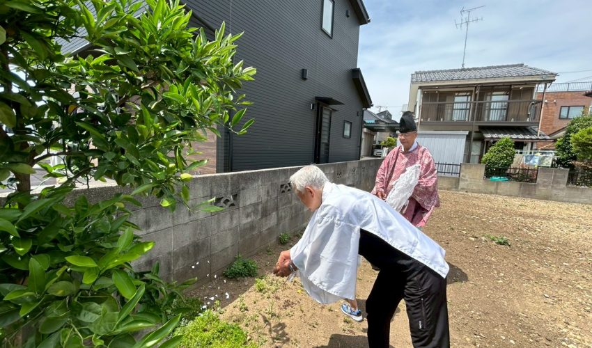 あきる野市　地鎮祭