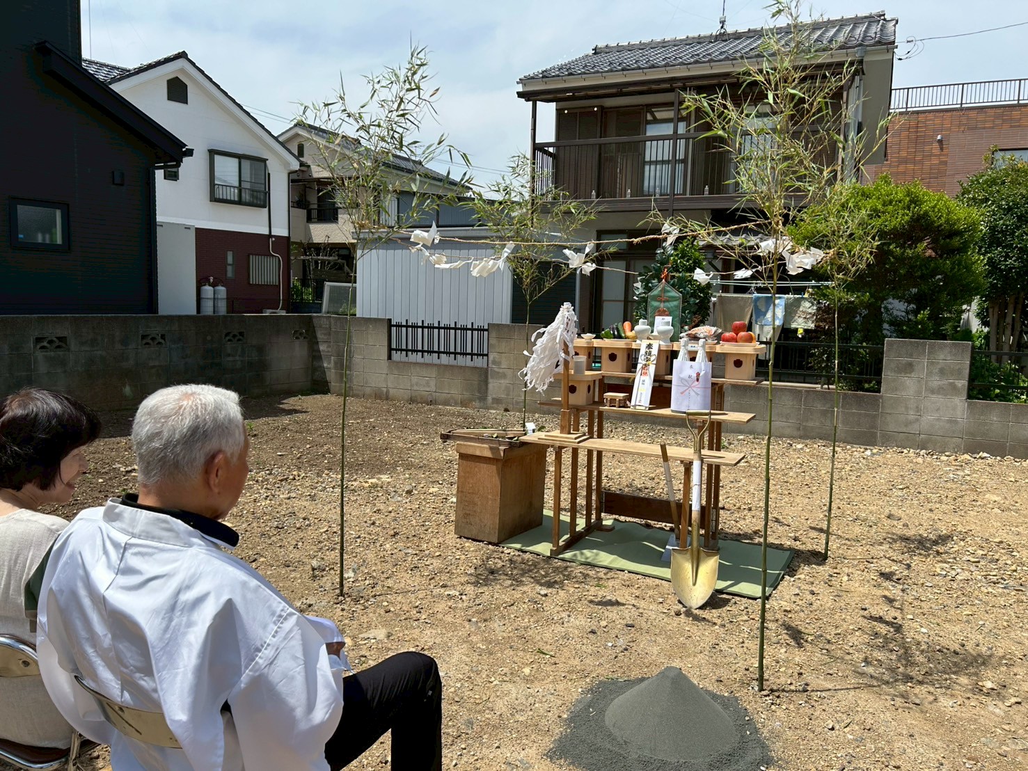 あきる野市　地鎮祭