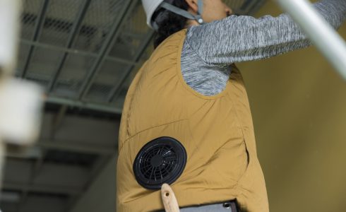 熱中症対策　現場