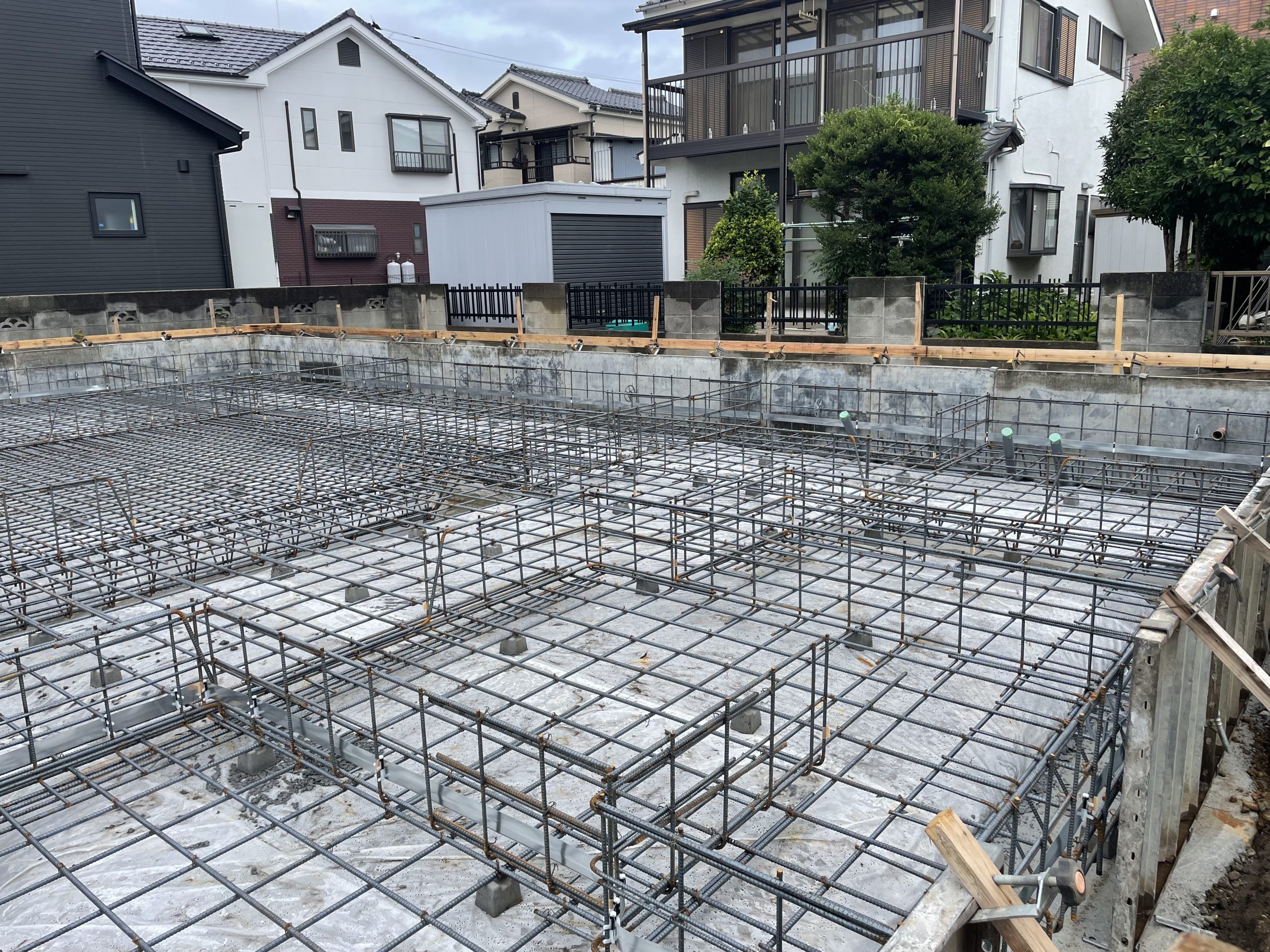 あきる野市　配筋検査