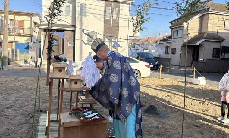 府中市　地鎮祭