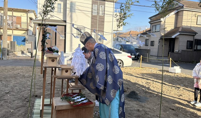 府中市　地鎮祭