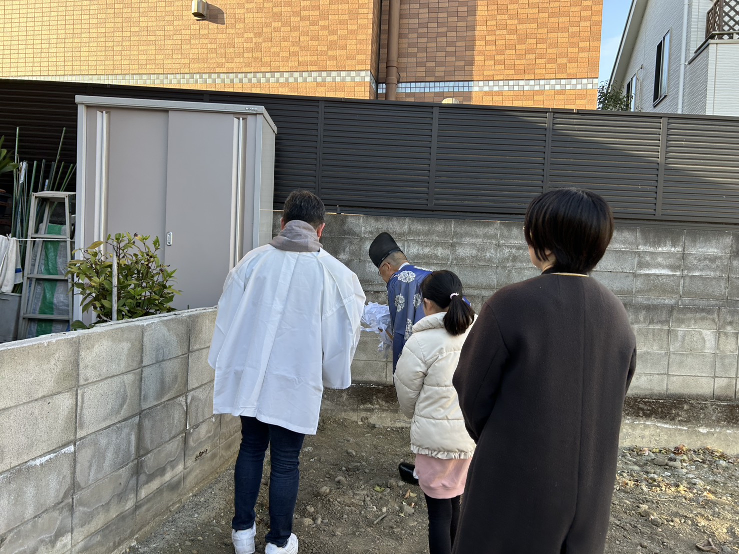 府中市　地鎮祭