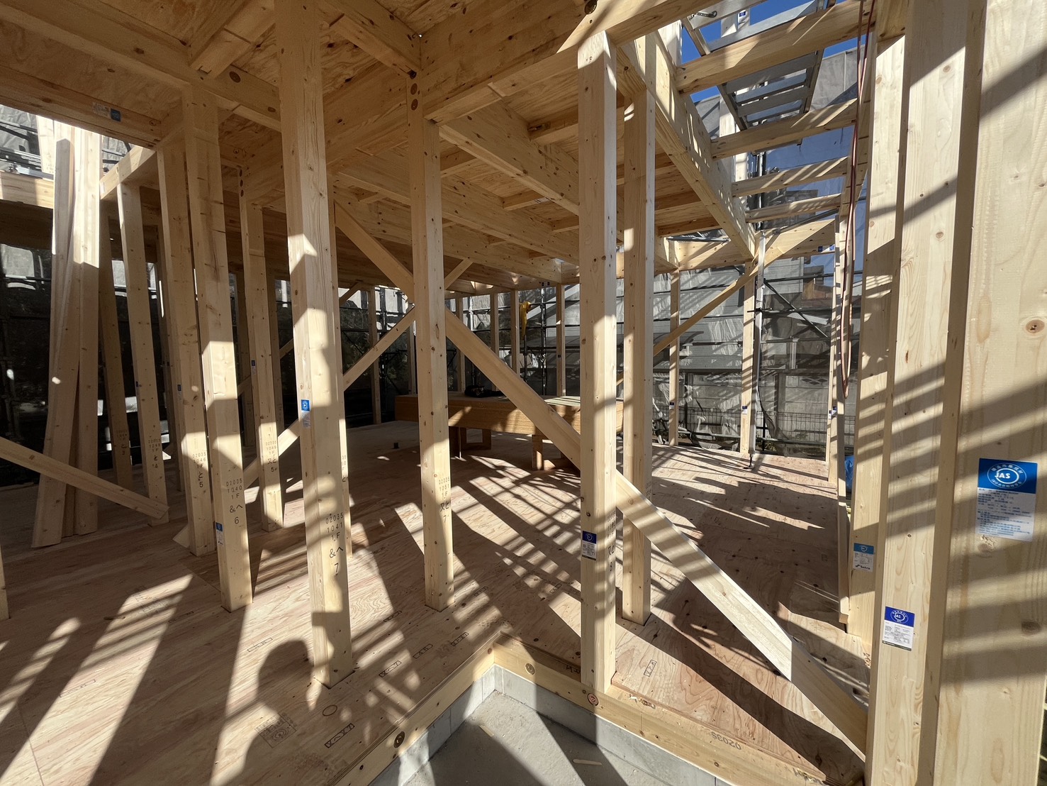 青梅市　上棟式