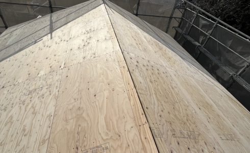 青梅市　上棟式